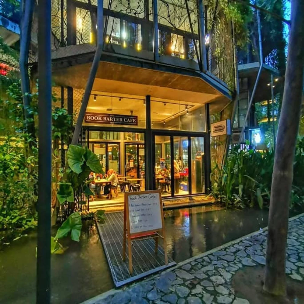 book barter cafe